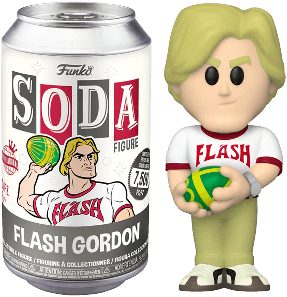 FUN63898 Flash Gordon - Flash Gordon (with chase) Vinyl Soda - Funko - Titan Pop Culture