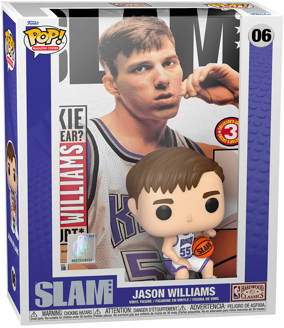 FUN64002 NBA: SLAM - Jason Williams Pop! Magazine Cover - Funko - Titan Pop Culture