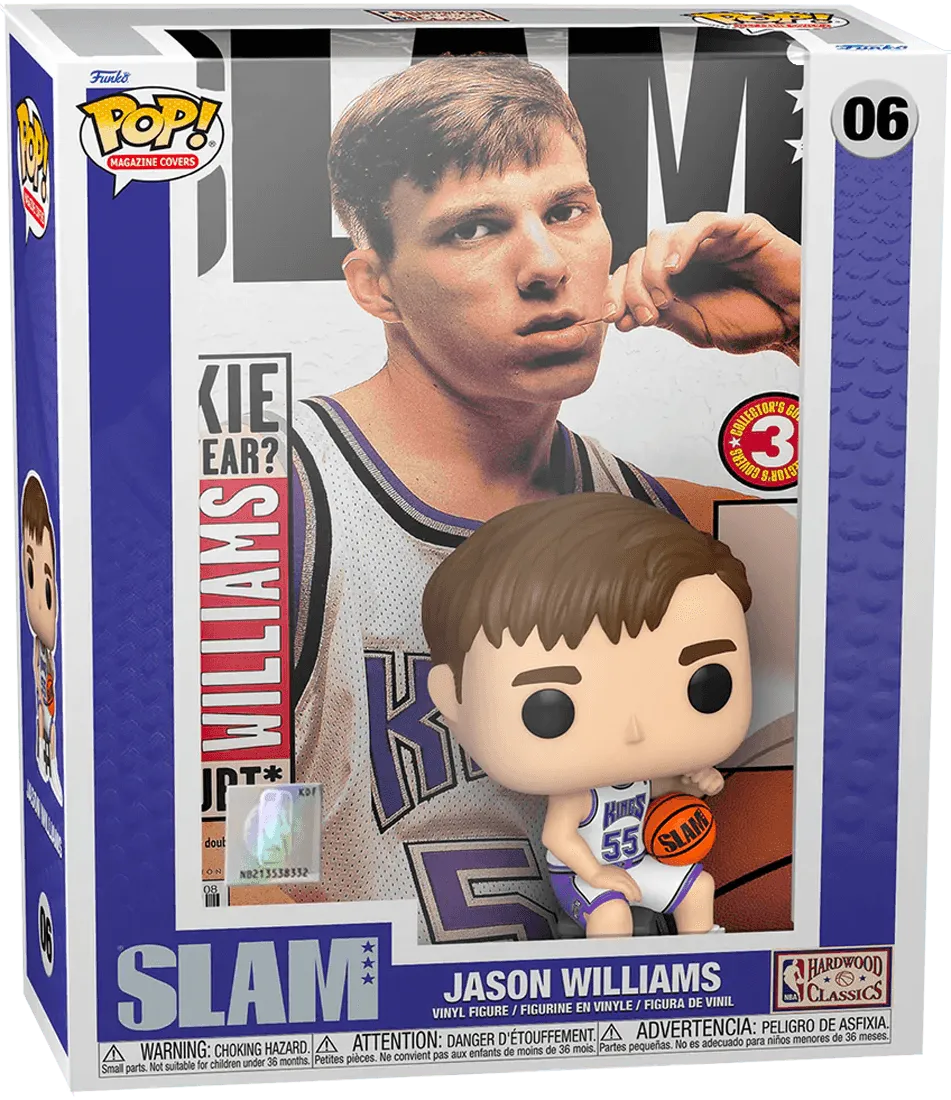 FUN64002 NBA: SLAM - Jason Williams Pop! Magazine Cover - Funko - Titan Pop Culture