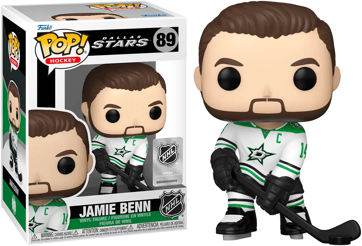 FUN64021 NHL: Stars - Jamie Benn (Road Jersey) Pop! Vinyl - Funko - Titan Pop Culture
