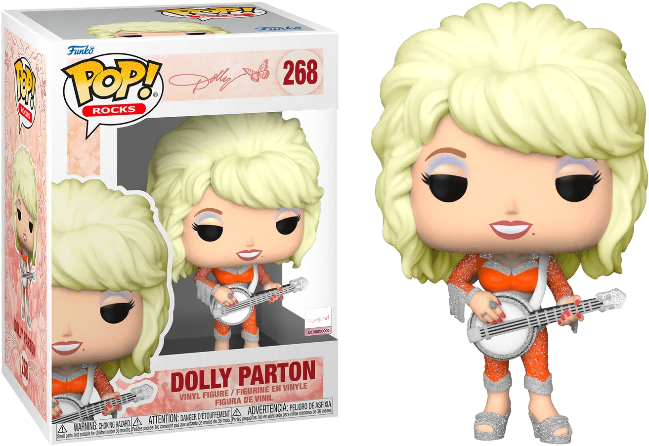FUN64042 Dolly Parton - Dolly Parton Pop! Vinyl - Funko - Titan Pop Culture