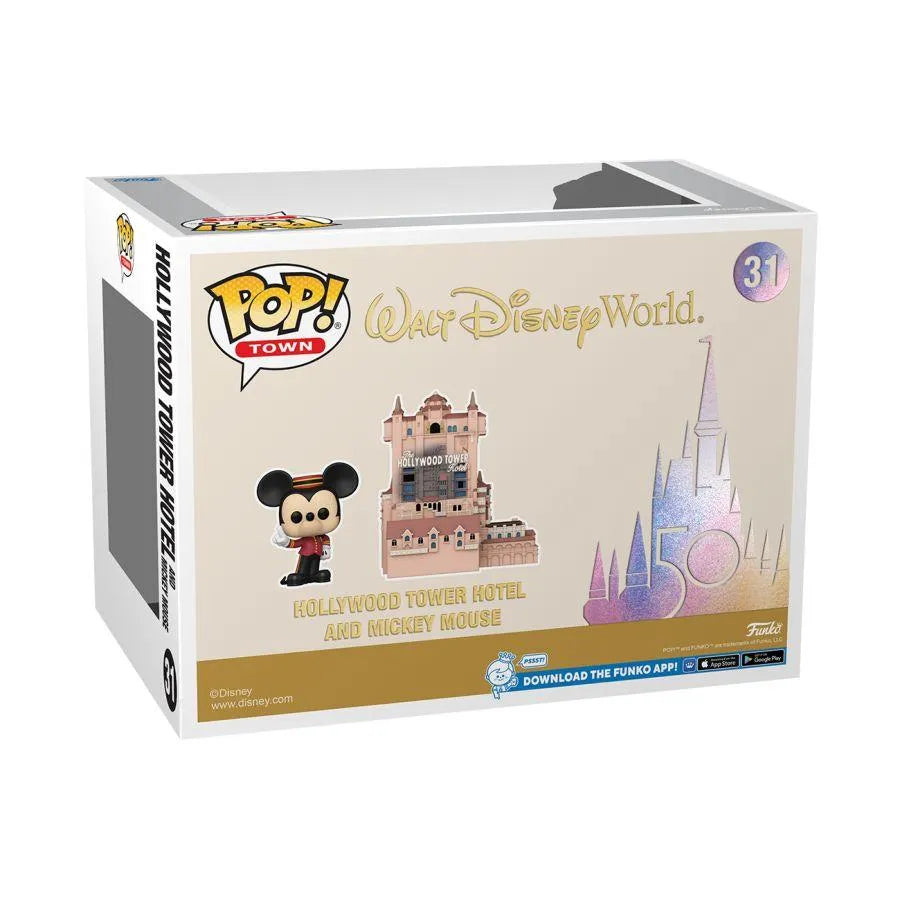 FUN64377 Disney World 50th Anniversary - Tower of Terror Pop! Town - Funko - Titan Pop Culture