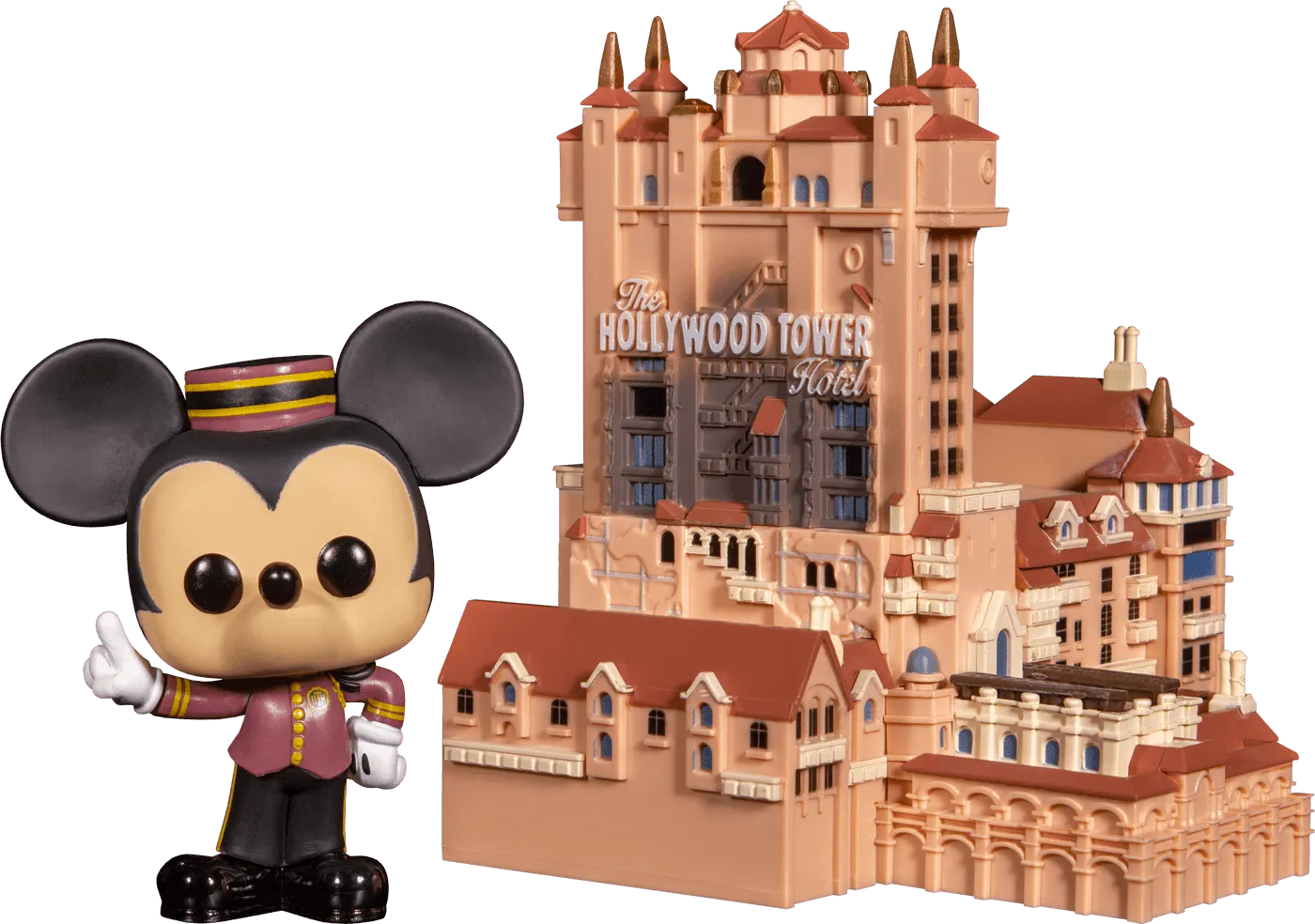 FUN64377 Disney World 50th Anniversary - Tower of Terror Pop! Town - Funko - Titan Pop Culture