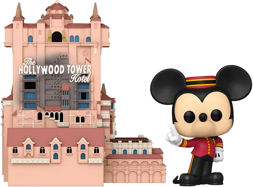 FUN64377 Disney World 50th Anniversary - Tower of Terror Pop! Town - Funko - Titan Pop Culture