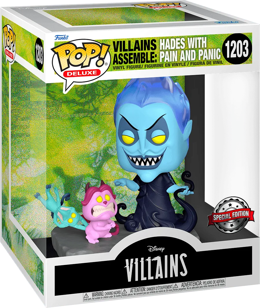 FUN64676 Disney Villains - Assemble Hades US Exclusive Pop! Deluxe [RS] - Funko - Titan Pop Culture