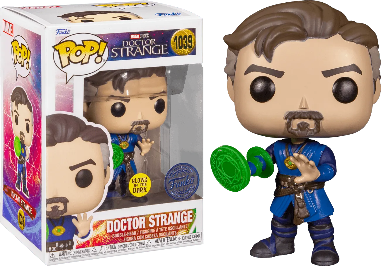 FUN64865 Doctor Strange - Doctor Strange Glow US Exclusive Pop! Vinyl [RS] - Funko - Titan Pop Culture