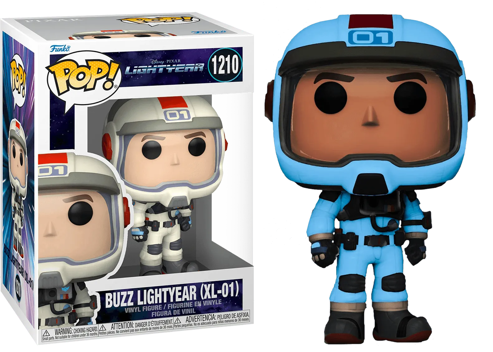 FUN64968 Lightyear (2022) - Buzz Lightyear XL-01 Glow US Exclusive Pop! Vinyl [RS] - Funko - Titan Pop Culture