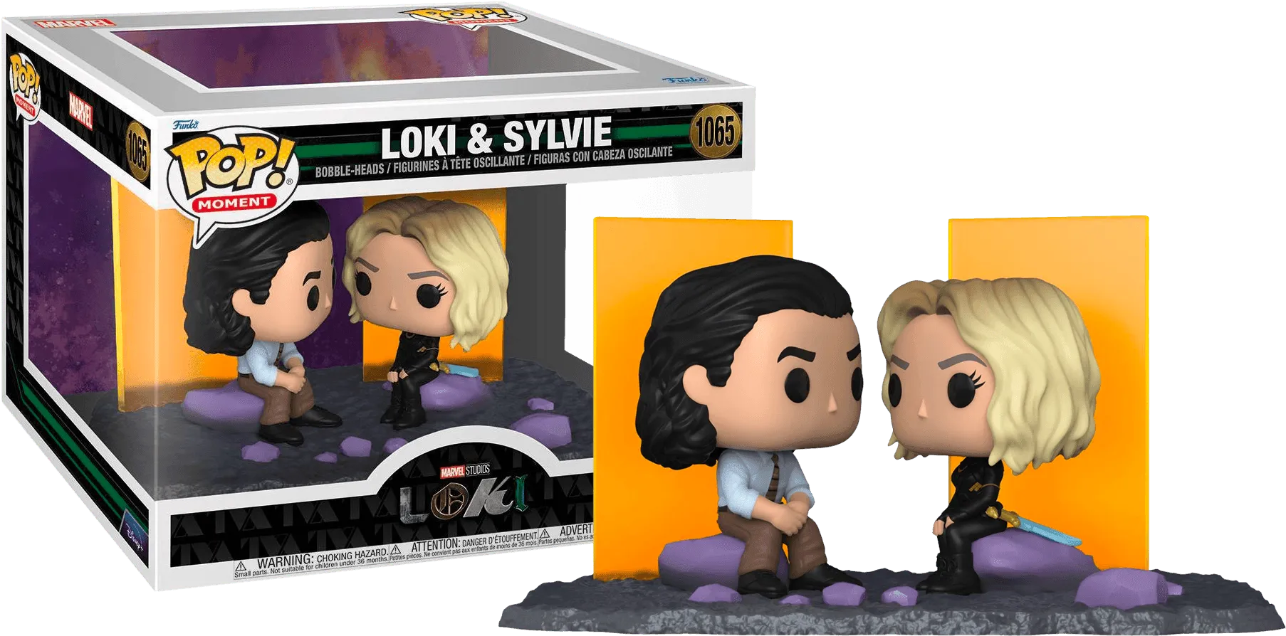 FUN65030 Loki (TV) - Loki and Sylvie US Exclusive Pop! Moment [RS] - Funko - Titan Pop Culture