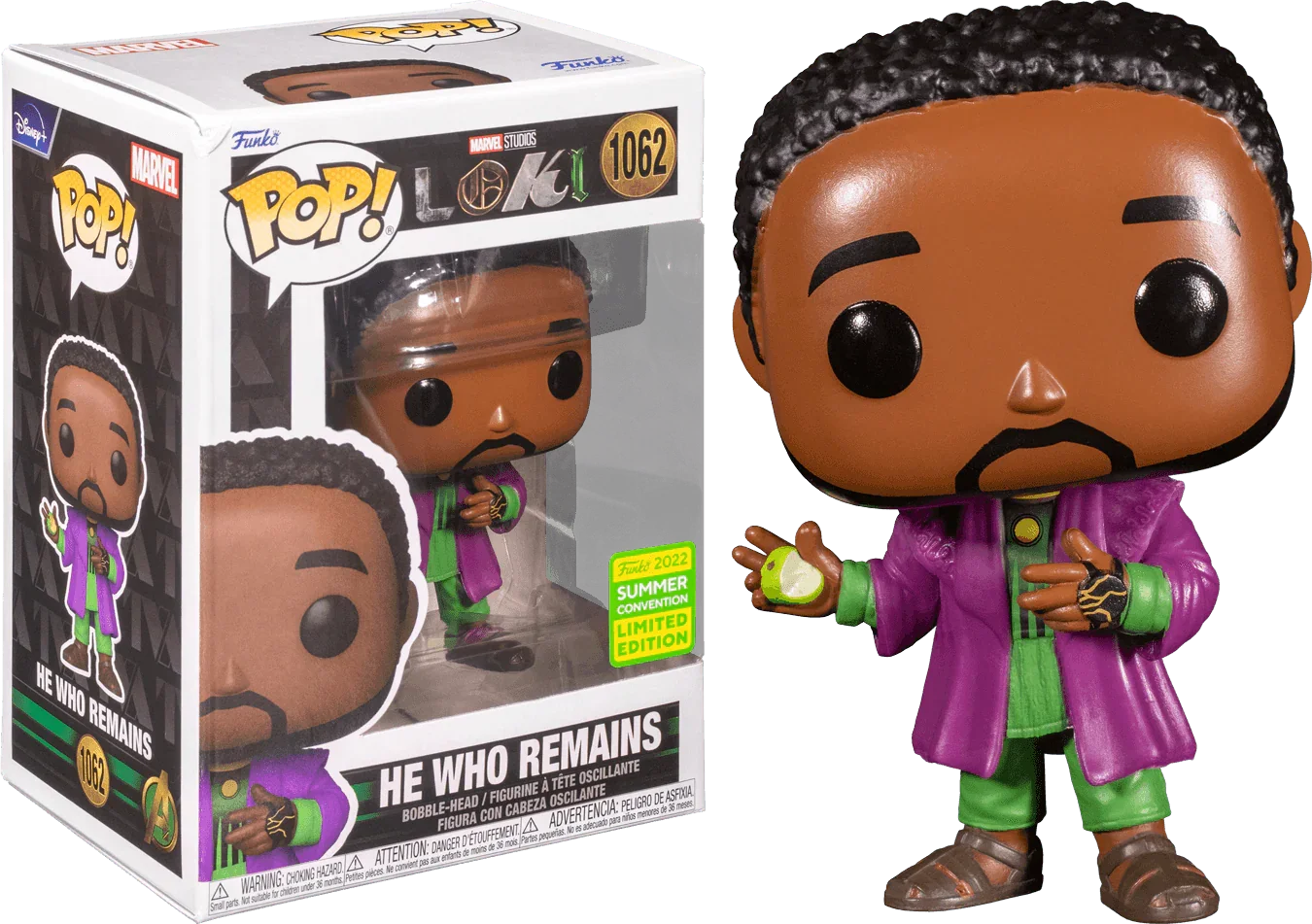 FUN65205 Loki (TV) - He Who Remains SDCC 2022 Exclusive Pop! Vinyl [RS] - Funko - Titan Pop Culture