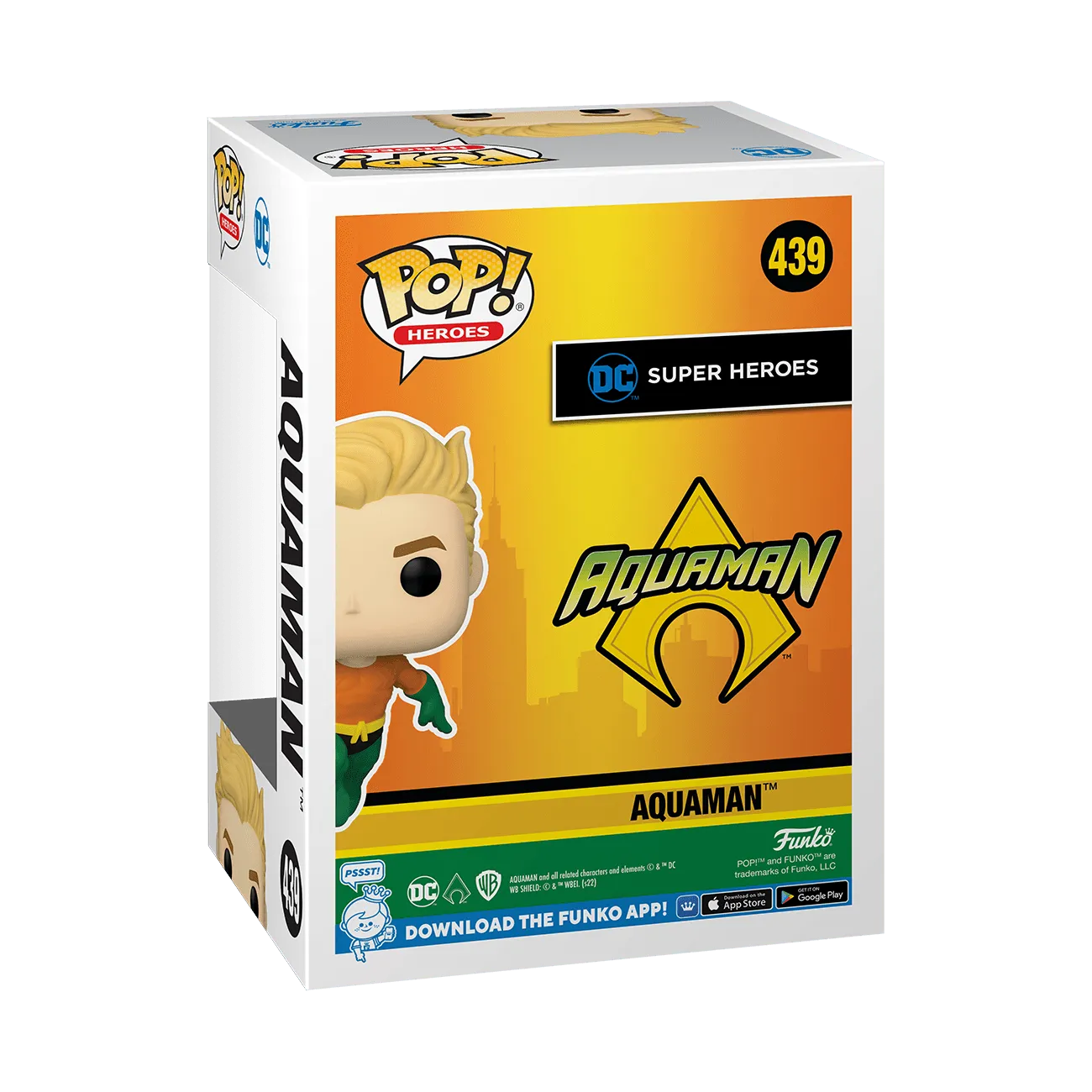FUN65215 DC - Aquaman Classic Comic Pop! New York Comic Con 2022 [RS] - Funko - Titan Pop Culture