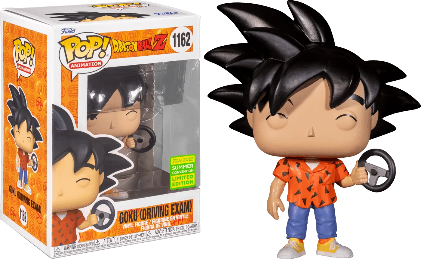 FUN65237 Dragon Ball Z - Goku (Driving Exam) SDCC 2022 Exclusive Pop! Vinyl [RS] - Funko - Titan Pop Culture