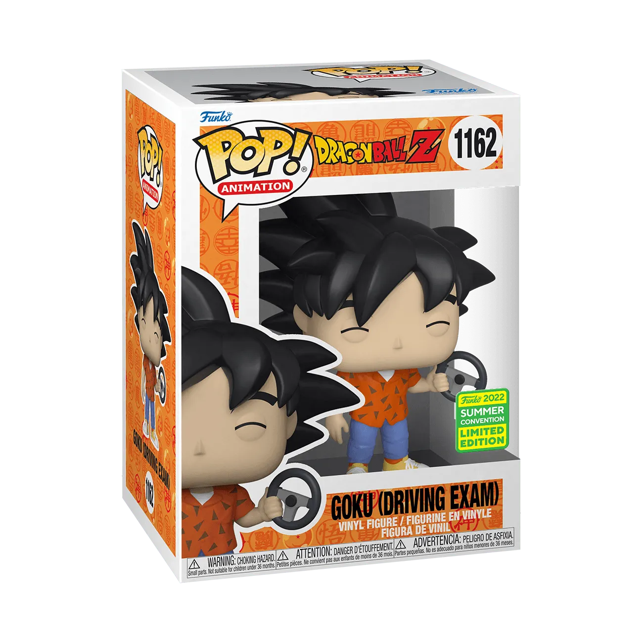 FUN65237 Dragon Ball Z - Goku (Driving Exam) SDCC 2022 Exclusive Pop! Vinyl [RS] - Funko - Titan Pop Culture