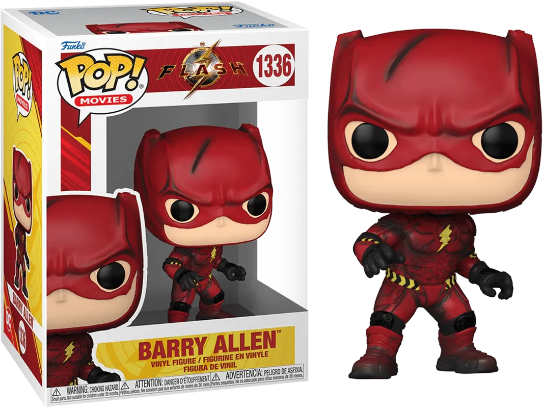FUN65595 The Flash (2023) - Barry Allen (Red Suit) Pop! Vinyl - Funko - Titan Pop Culture