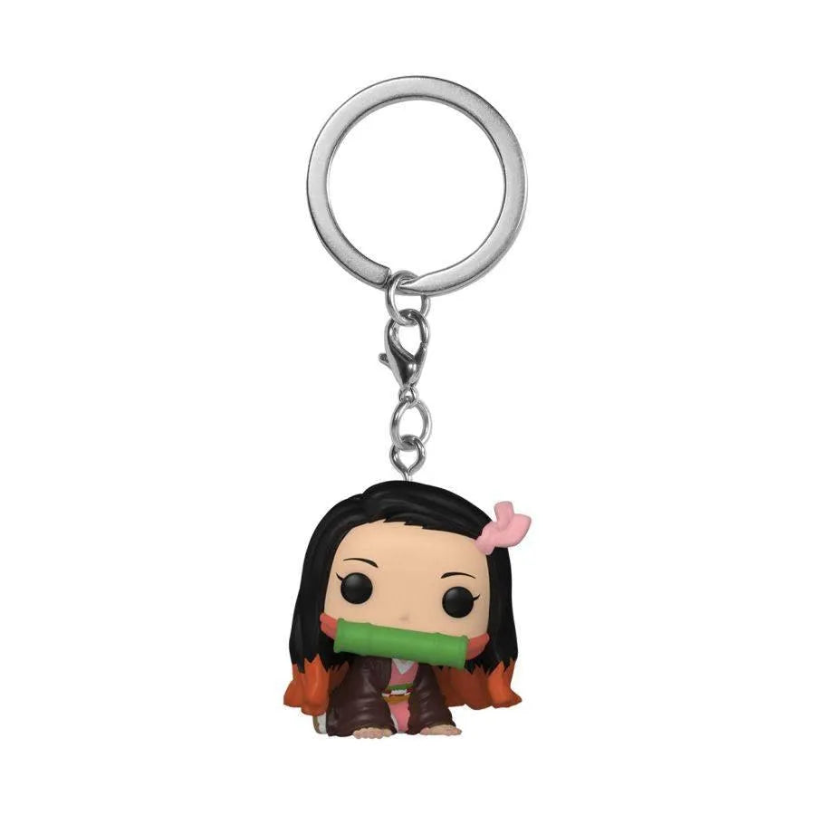 FUN65622 Demon Slayer - Nezuko Pop! Keychain - Funko - Titan Pop Culture