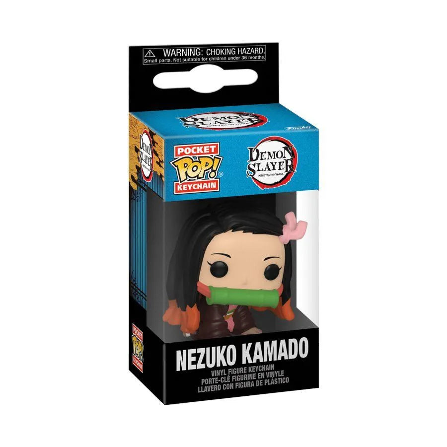 FUN65622 Demon Slayer - Nezuko Pop! Keychain - Funko - Titan Pop Culture
