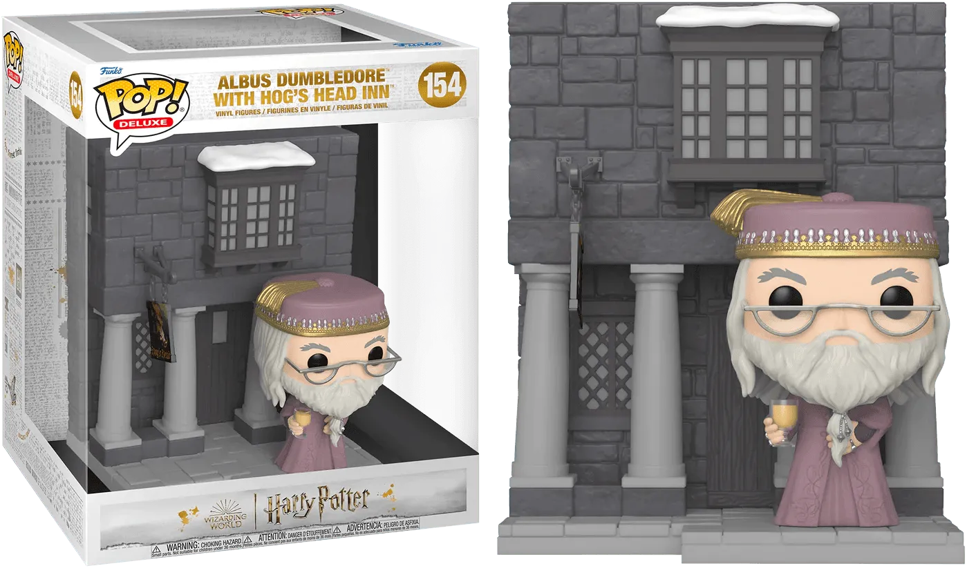 FUN65646 Harry Potter - Albus Dumbledore with Hog's Head Inn Pop! Deluxe - Funko - Titan Pop Culture