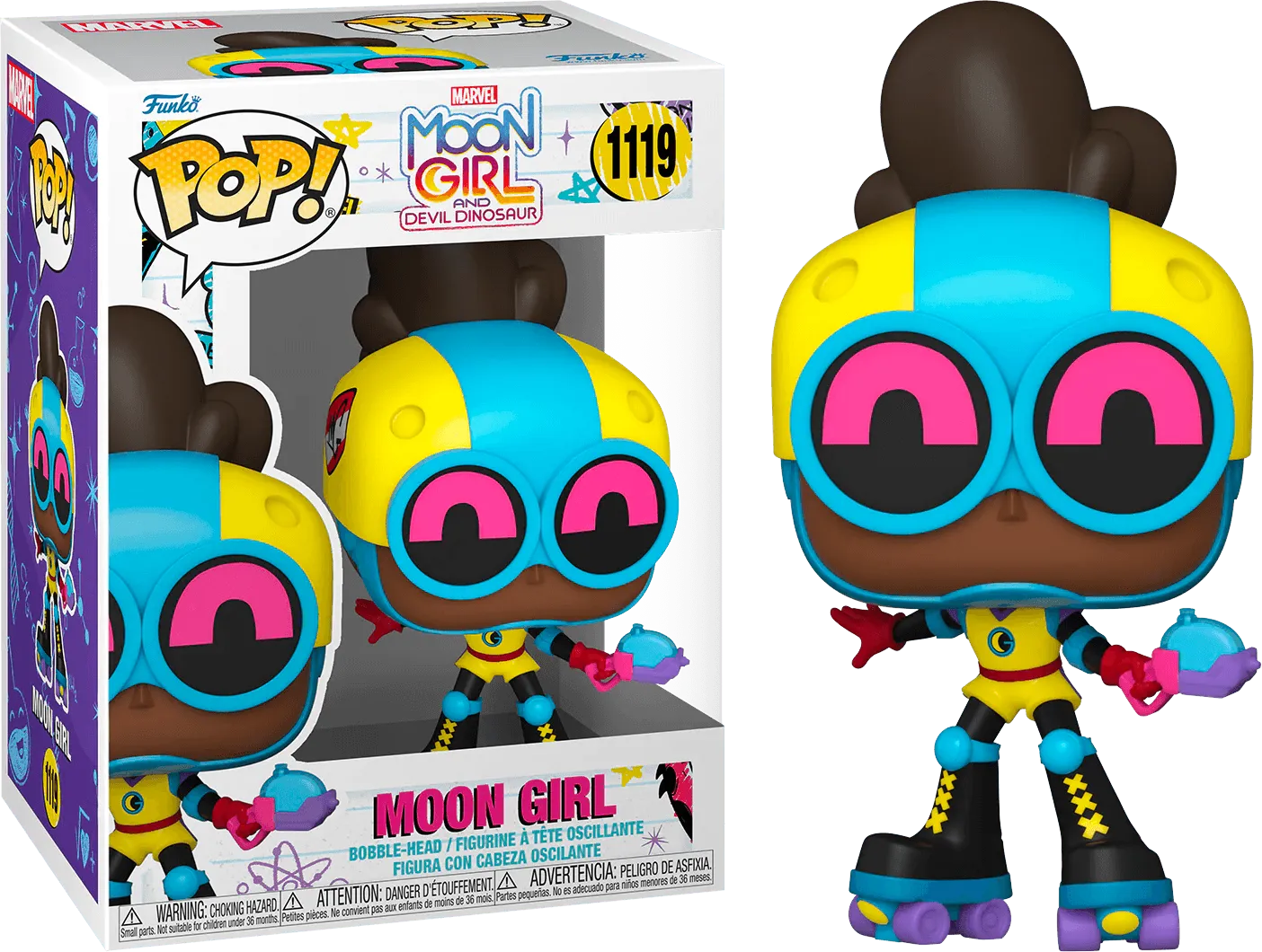 FUN65675 Moon Girl & Devil Dinosaur (TV) - Moon Girl Pop! Vinyl - Funko - Titan Pop Culture