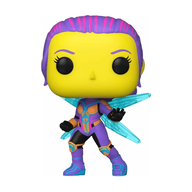 FUN66334 Marvel Comics - Wasp Black Light US Exclusive Pop! Vinyl [RS] - Funko - Titan Pop Culture