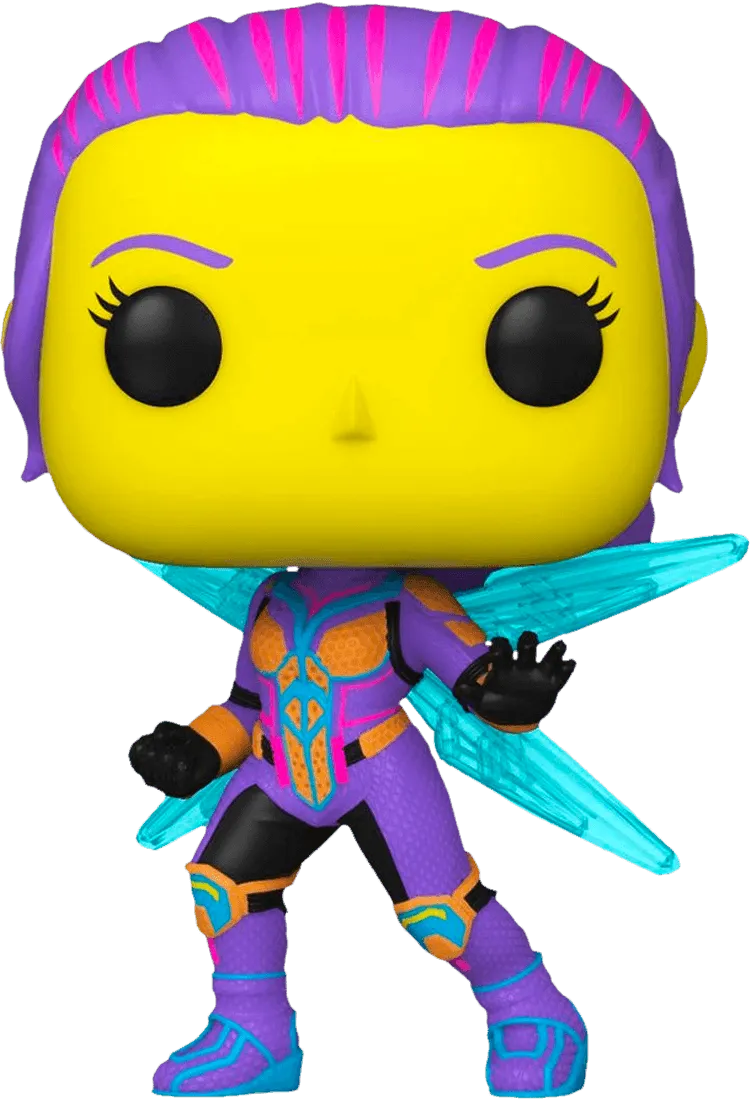 FUN66334 Marvel Comics - Wasp Black Light US Exclusive Pop! Vinyl [RS] - Funko - Titan Pop Culture