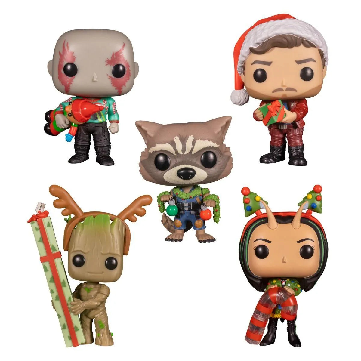 FUN66345 Guardians of the Galaxy Holiday Special - US Exclusive Pop! Vinyl 5-Pack [RS] - Funko - Titan Pop Culture