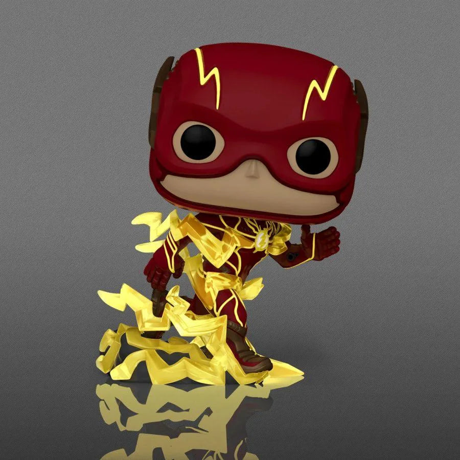 FUN66368 The Flash (2023) - The Flash US Exclusive Glow Pop! Vinyl [RS] - Funko - Titan Pop Culture