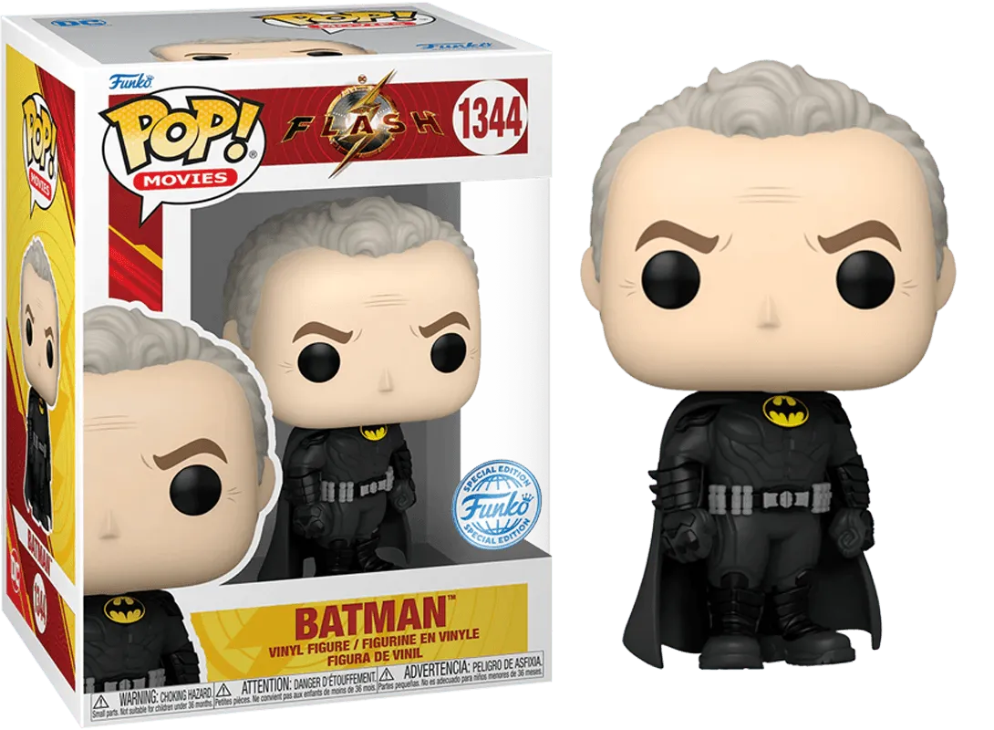 FUN66377 The Flash (2023) - Batman (Unmasked) US Exclusive Pop! Vinyl [RS] - Funko - Titan Pop Culture