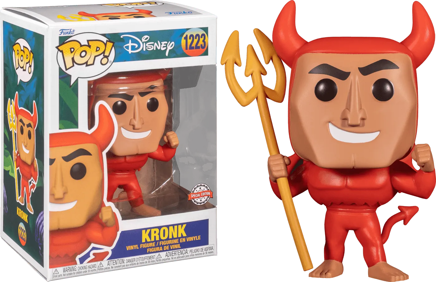 FUN66378 The Emperor's New Groove - Devil Kronk D23 US Exclusive Pop! Vinyl [RS] - Funko - Titan Pop Culture