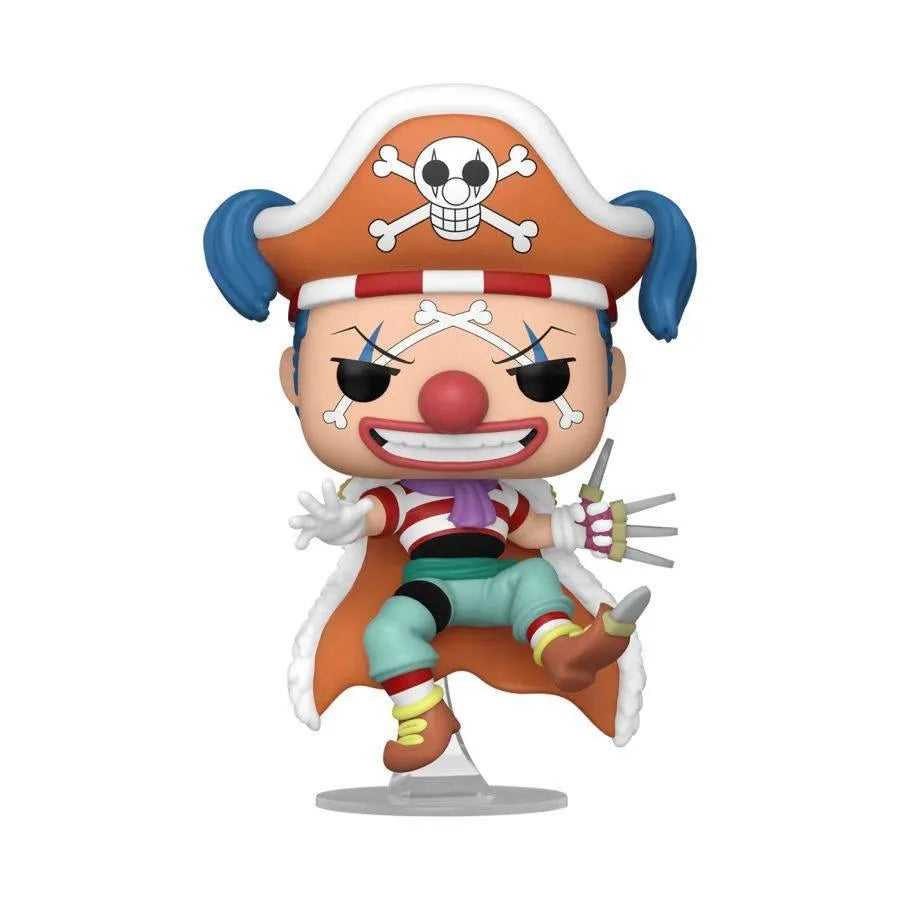FUN66428 One Piece - Buggy the Clown US Exclusive Pop! Vinyl [RS] - Funko - Titan Pop Culture