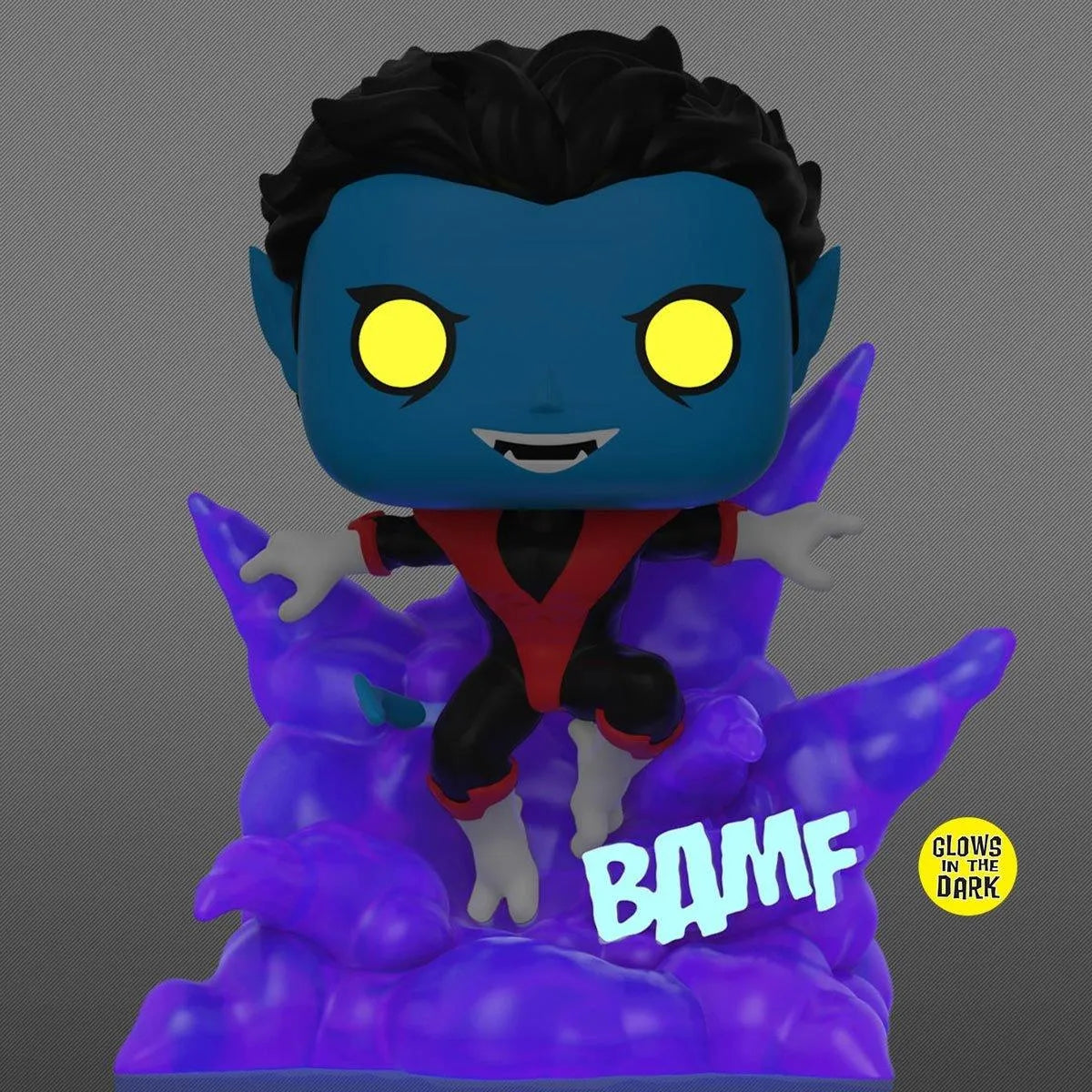 FUN66519 Marvel Comics - Nightcrawler Teleporting Glow US Exclusive Pop! Deluxe [RS] - Funko - Titan Pop Culture