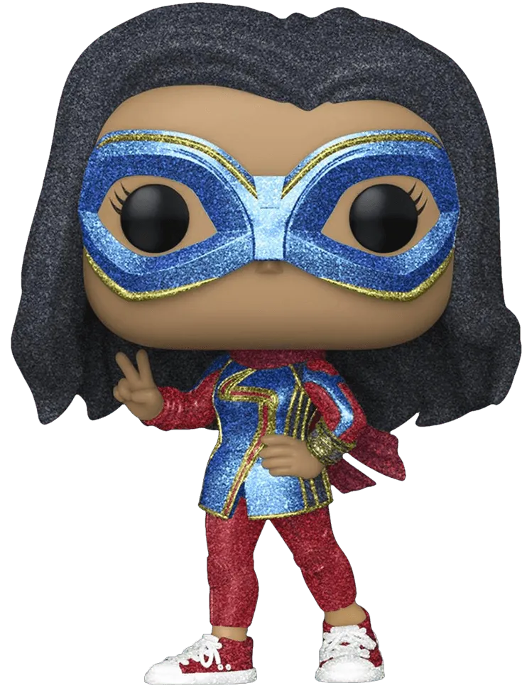 FUN66599 Ms Marvel (TV) - Ms. Marvel Diamond Glitter US Exclusive Pop! Vinyl [RS] - Funko - Titan Pop Culture