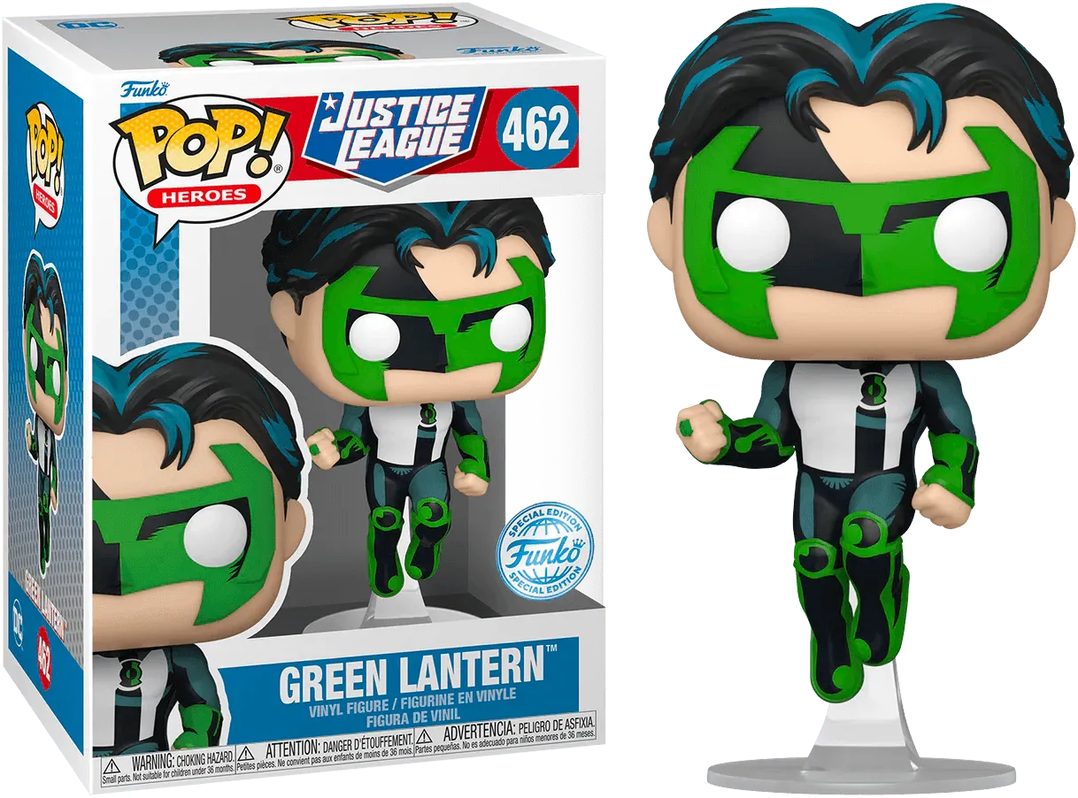 FUN66616 Justice League (comics) - Green Lantern US Exclusive Pop! Vinyl [RS] - Funko - Titan Pop Culture
