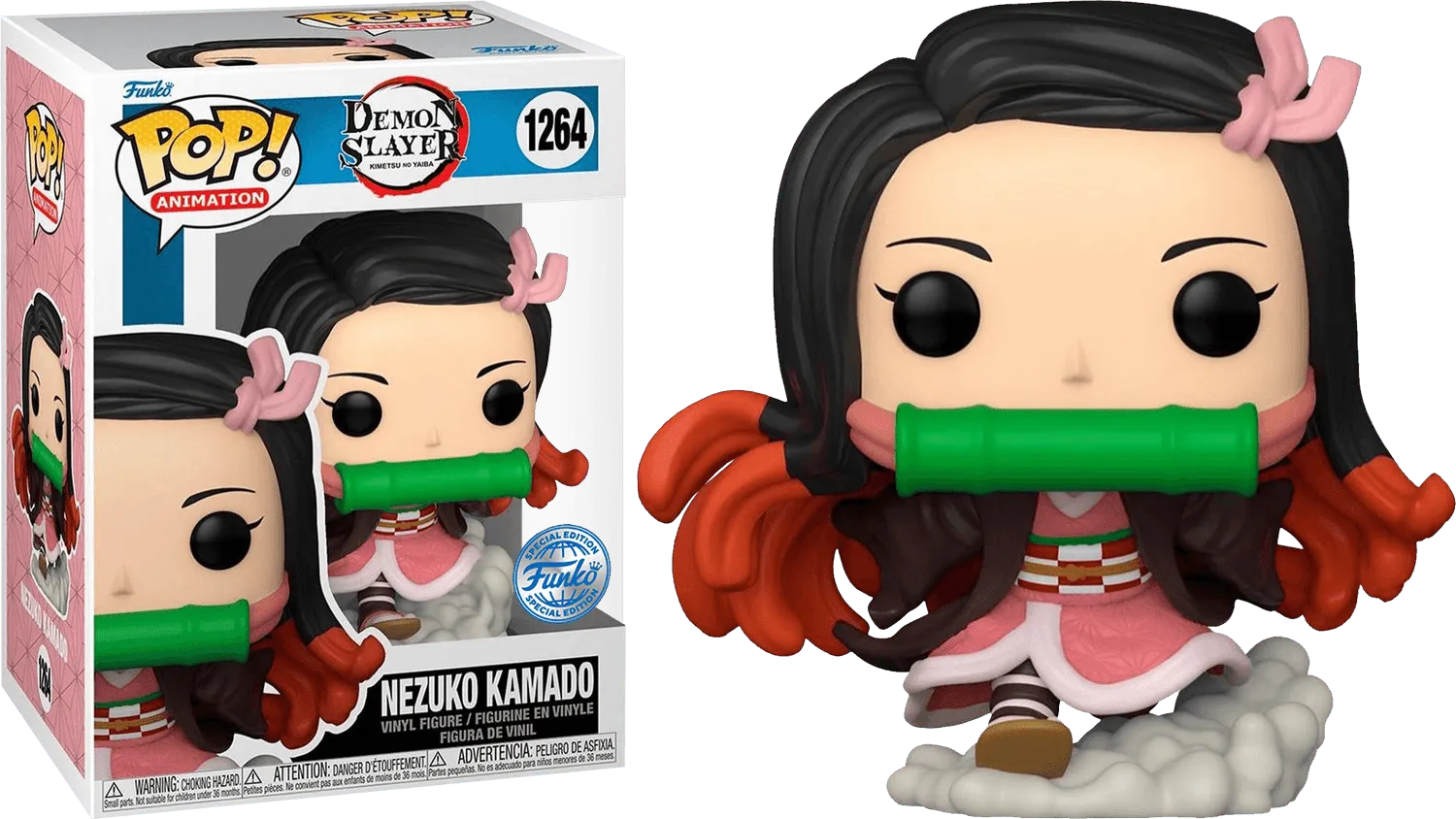 FUN66820 Demon Slayer - Nezuko Kamado Running US Exclusive Pop! Vinyl [RS] - Funko - Titan Pop Culture