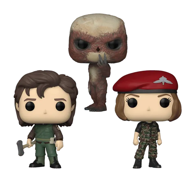 FUN66909 Stranger Things - Robin, Steve & Vecna US Exclusive Pop! 3-Pack [RS] - Funko - Titan Pop Culture