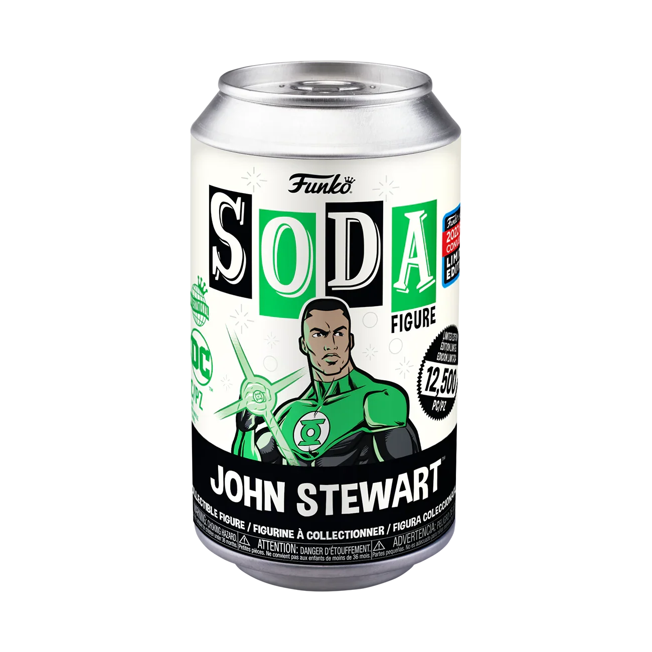FUN67070 DC - Green Lantern John Stewart Vinyl Soda New York Comic Con 2022 [RS] - Funko - Titan Pop Culture