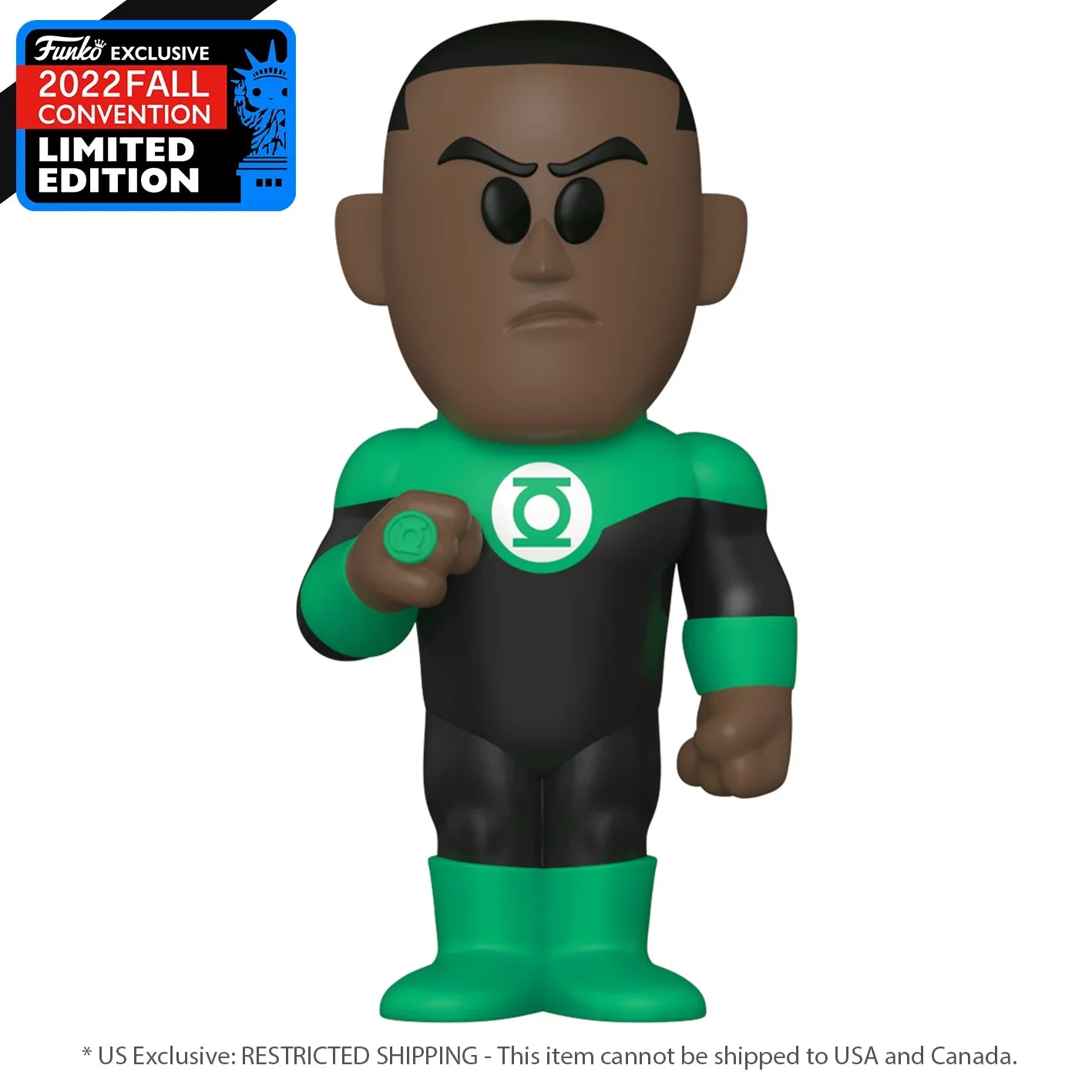 FUN67070 DC - Green Lantern John Stewart Vinyl Soda New York Comic Con 2022 [RS] - Funko - Titan Pop Culture