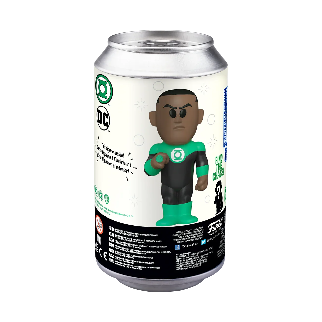 FUN67070 DC - Green Lantern John Stewart Vinyl Soda New York Comic Con 2022 [RS] - Funko - Titan Pop Culture