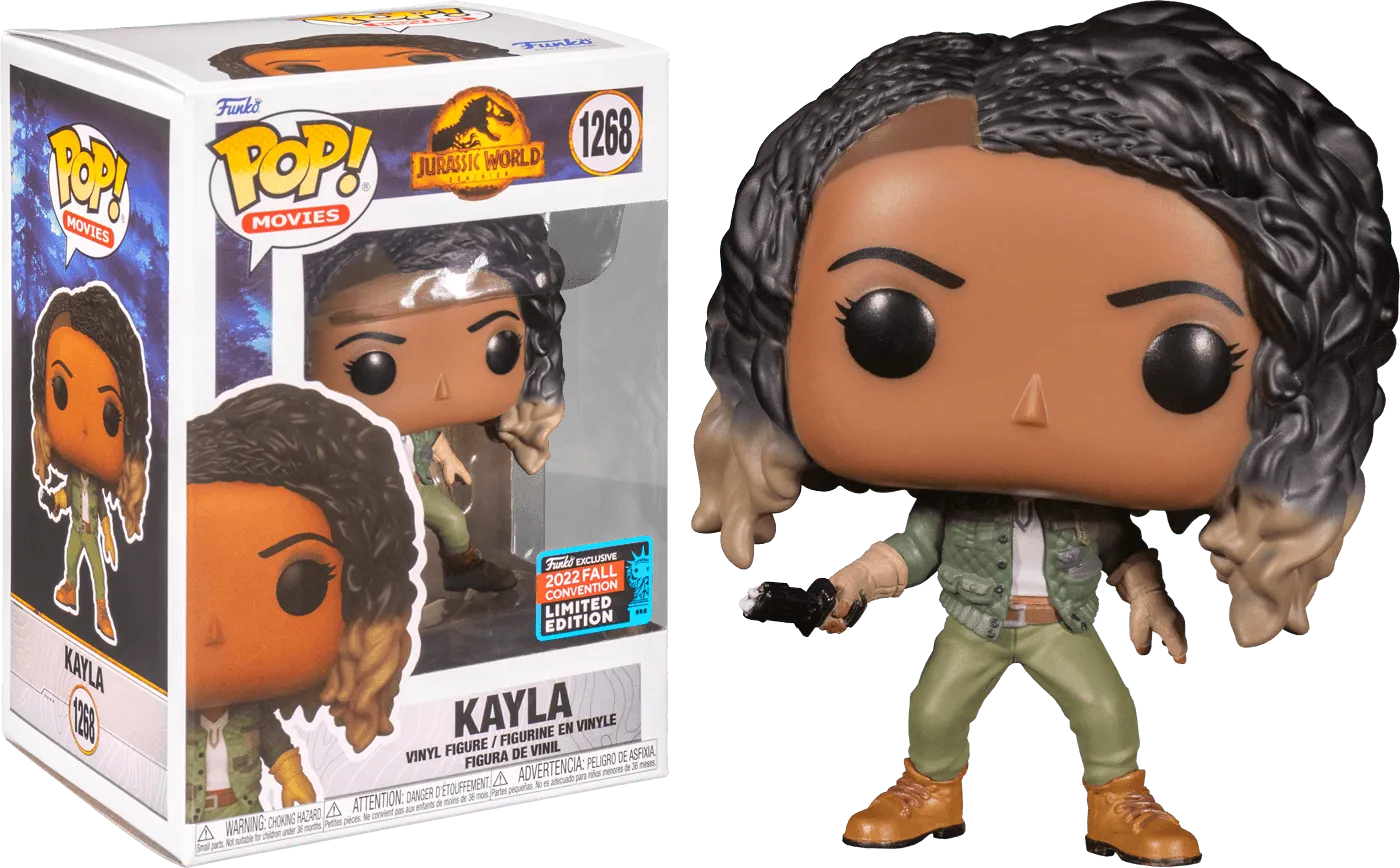 FUN67348 Jurassic World 3: Dominion - Kayla NYCC 2022 US Exclusive Pop! Vinyl [RS] - Funko - Titan Pop Culture