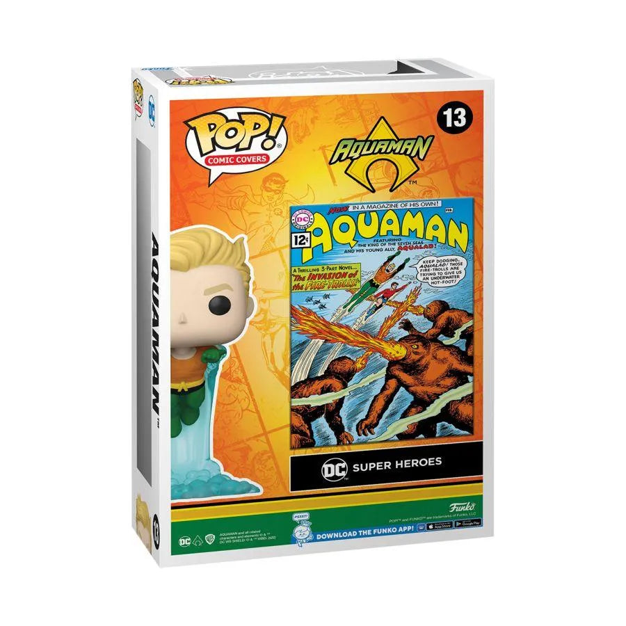 FUN67404 DC Comic - Aquaman Pop! Cover - Funko - Titan Pop Culture