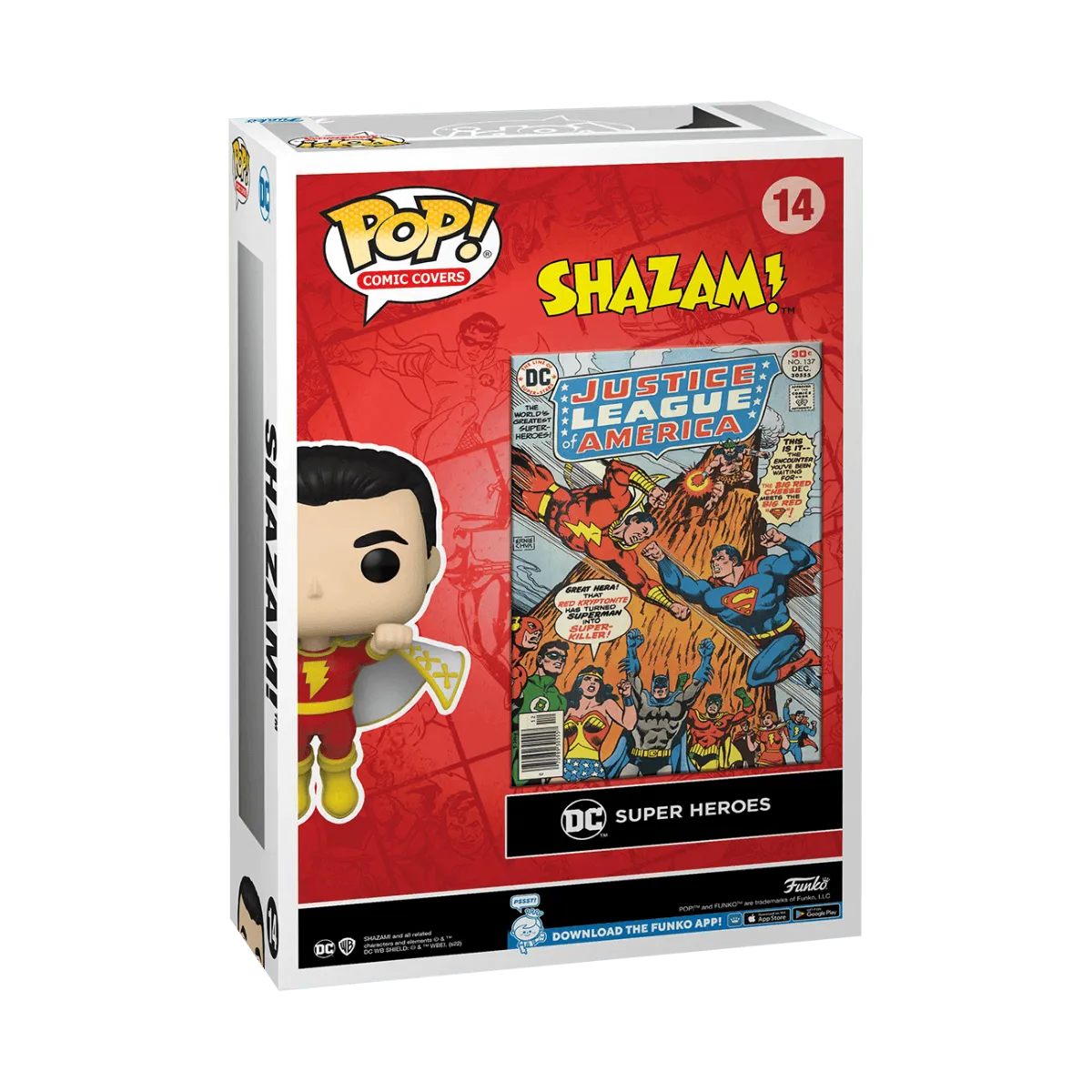 FUN67441 DC Comics - Shazam Pop! Comic Cover - Funko - Titan Pop Culture