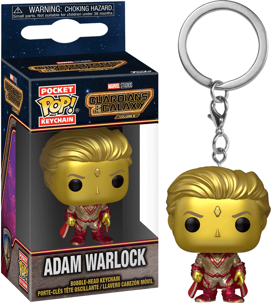 FUN67503 Guardians of the Galaxy 3 - Adam Warlock Pop! Keychain - Funko - Titan Pop Culture