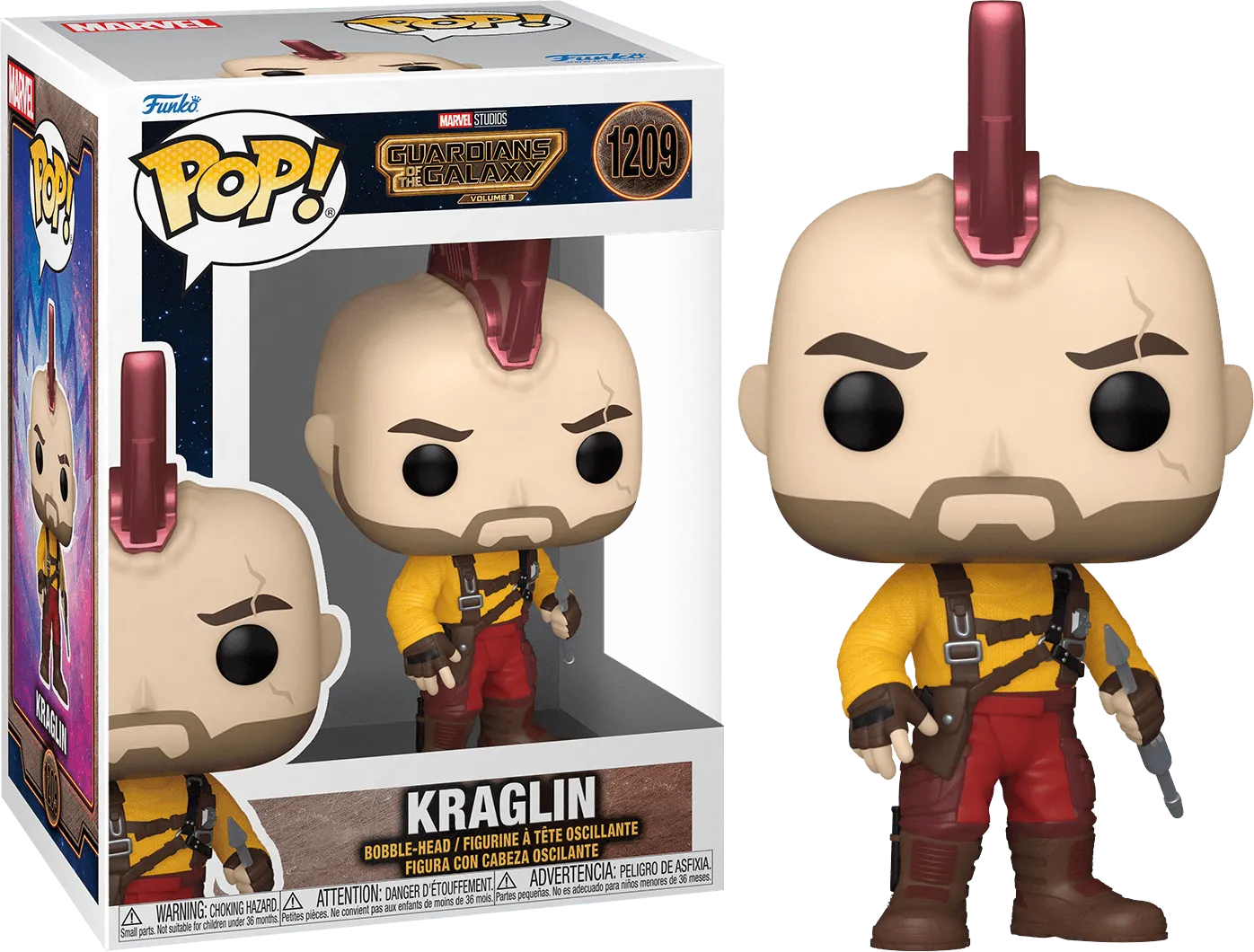 FUN67517 Guardians of the Galaxy 3 - Kraglin Pop! Vinyl - Funko - Titan Pop Culture
