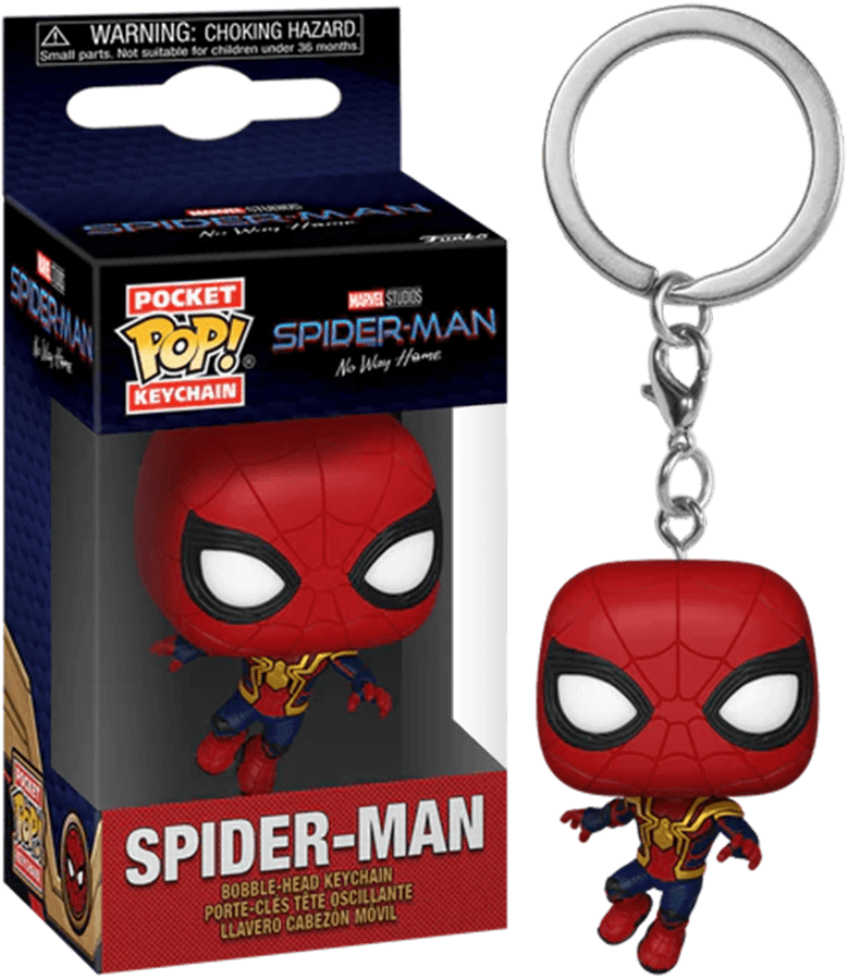 FUN67599 Spider-Man: No Way Home - Spider-Man Pop! Keychain - Funko - Titan Pop Culture