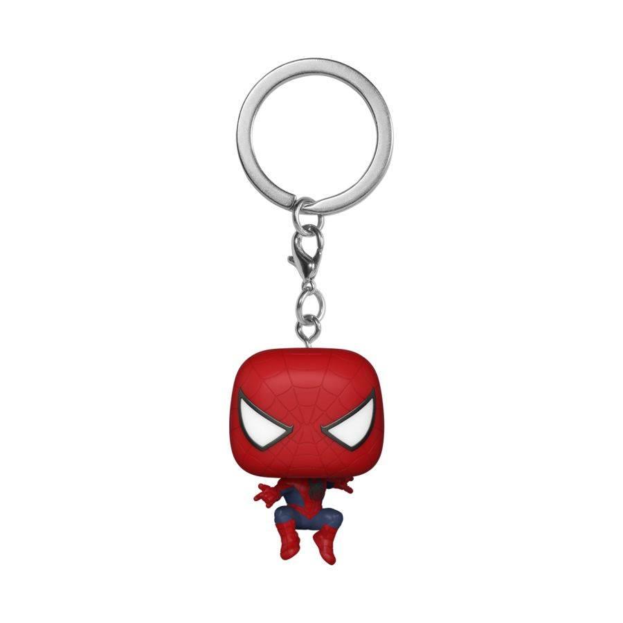 FUN67600 Spider-Man: No Way Home - Friendly Neighborhood Spider-Man Pop! Keychain - Funko - Titan Pop Culture