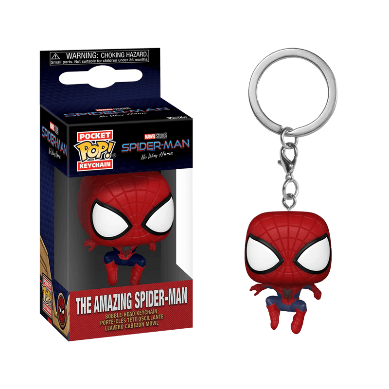 FUN67601 Spider-Man: No Way Home - The Amazing Spider-Man Pop! Keychain - Funko - Titan Pop Culture