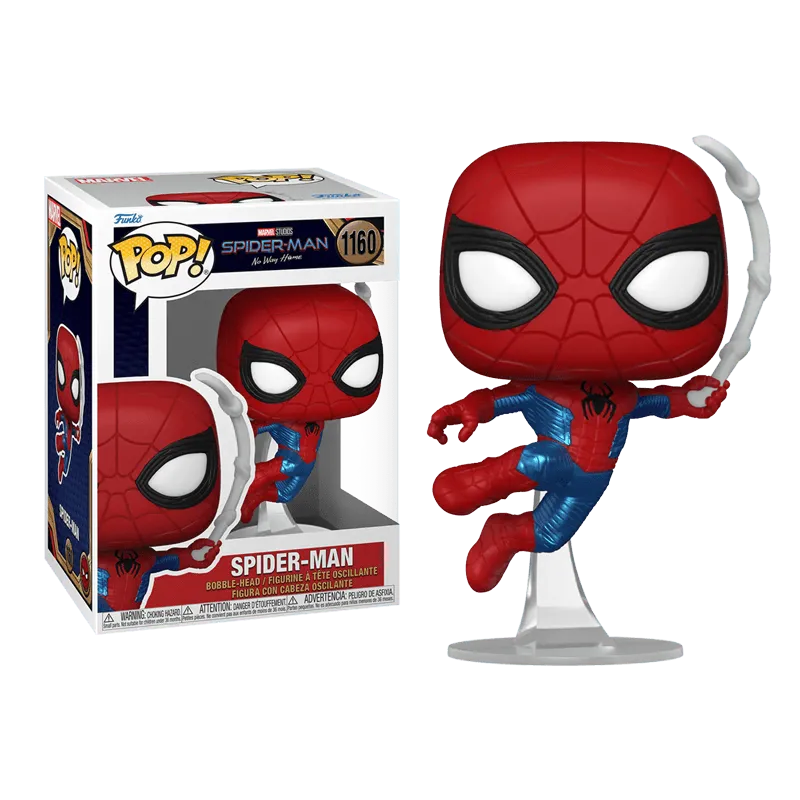 FUN67610 Spider-Man: No Way Home - Spider-Man (Finale Suit) Pop! Vinyl - Funko TBA - Titan Pop Culture