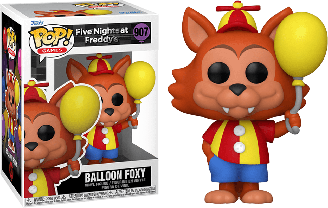FUN67627 Five Nights at Freddy's - Balloon Foxy Pop! Vinyl - Funko - Titan Pop Culture