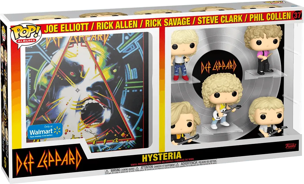 FUN67774 Def Leppard - Hysteria Pop! Album Deluxe [RS] - Funko - Titan Pop Culture