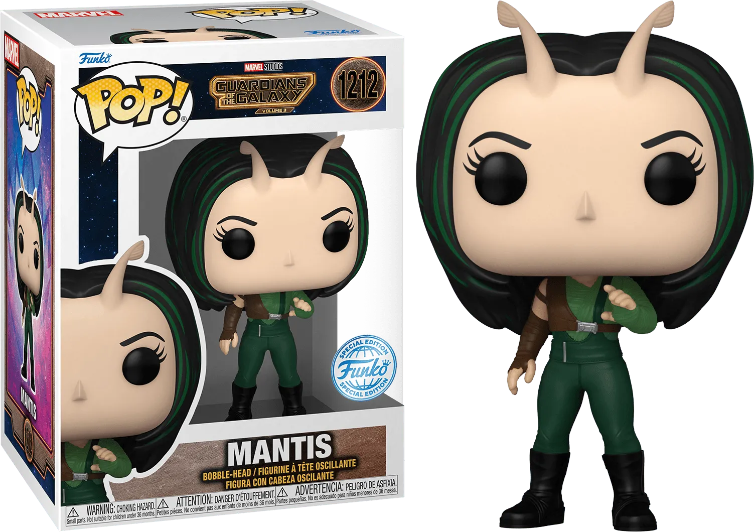 FUN68050 Guardians of the Galaxy 3 - Mantis ALT US Exclusive Pop! Vinyl [RS] - Funko - Titan Pop Culture