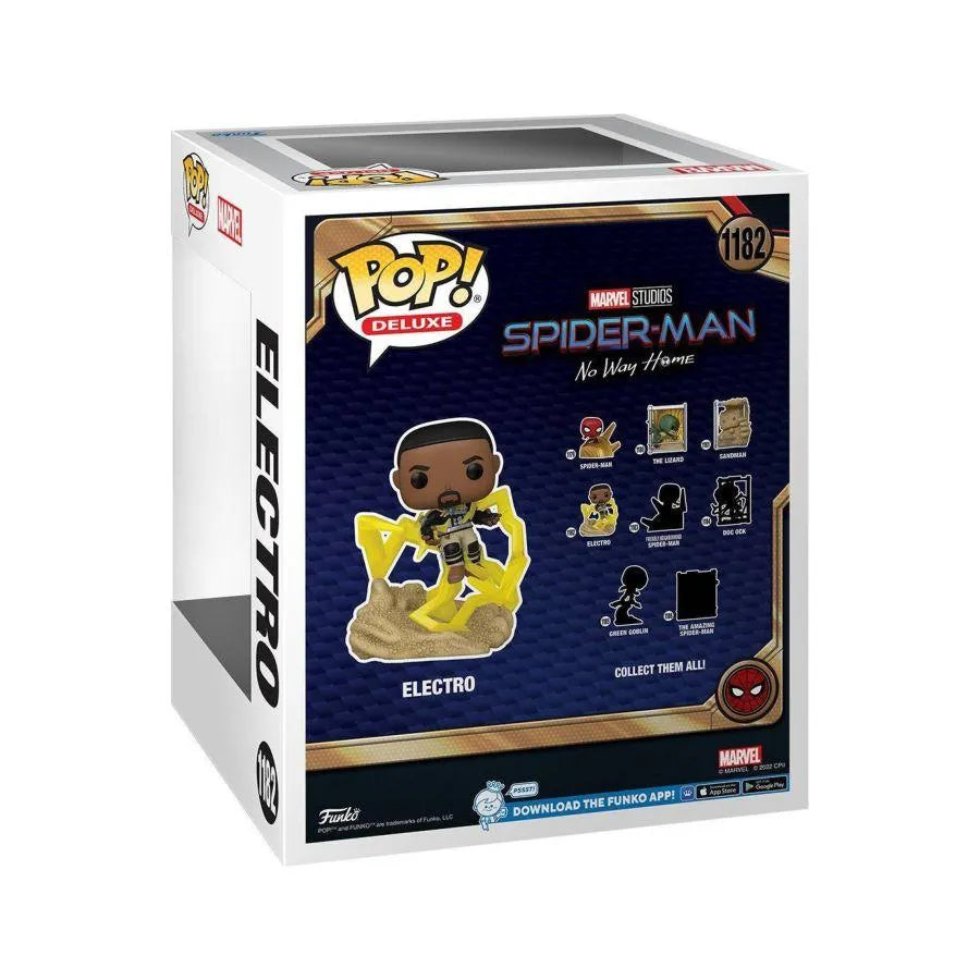 FUN68384 Spider-Man: No Way Home - Electro Build-A-Scene US Exclusive Pop! Deluxe [RS] - Funko - Titan Pop Culture