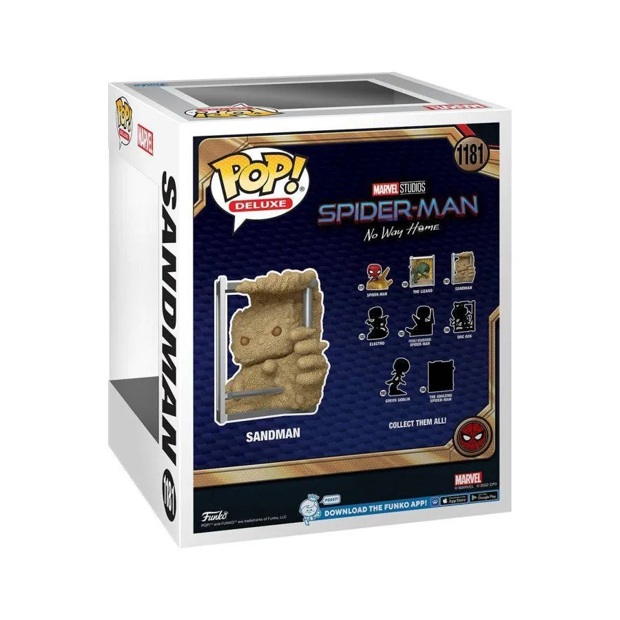 FUN68386 Spider-Man: No Way Home - Sandman Build-A-Scene US Exclusive Pop! Deluxe [RS] - Funko - Titan Pop Culture